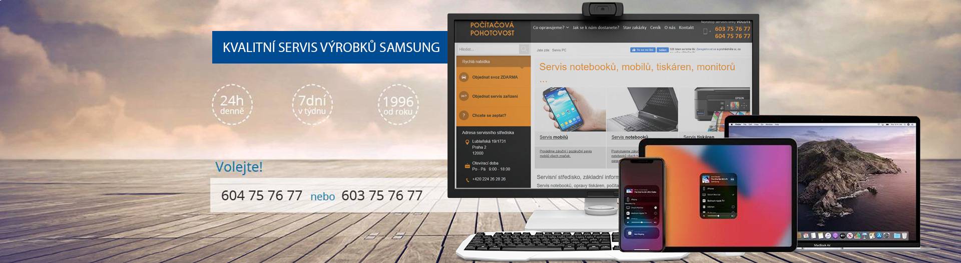 slider2 Servis výrobků Samsung